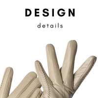 Thumbnail for Women's Sheepskin Gloves Touch Screen Driving Gloves For Women Leather Gloves High Quality