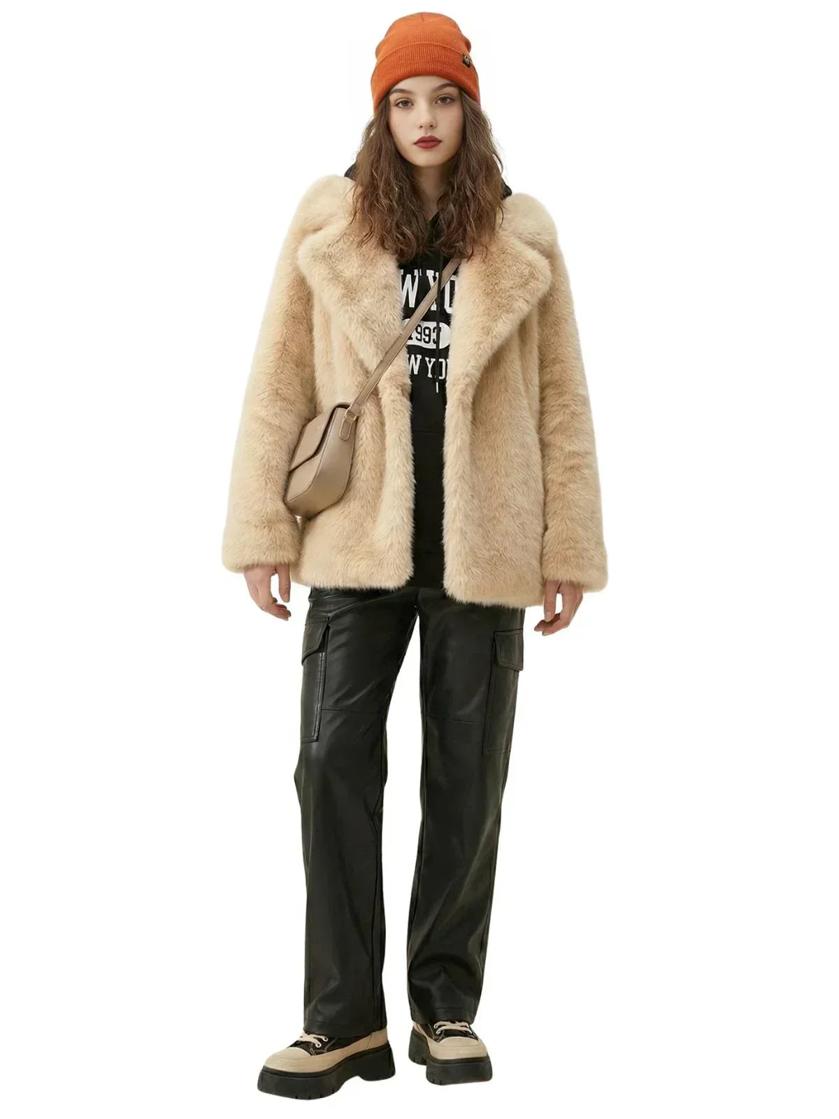 Women's Oversized Teddy Coat High Quality Luxury Faux Fur Coat Thick Warm Overcoat Outerwear Long Faux Fox Fur Jacket