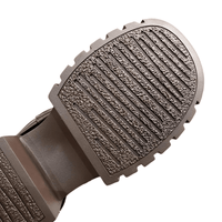Thumbnail for Women's Belt Buckle Chunky Boots Fashion Side Zipper Modern Boots Women High Quality Round Toe Mid-Calf Boots -, Boots , Drestiny , 5, 6, 6.5, 7.5, 8.5, 9, Australia, Black, Boots, Brown, FR, Heels, New Zealand, United Kingdom, United States , Drestiny , www.shopdrestiny.com