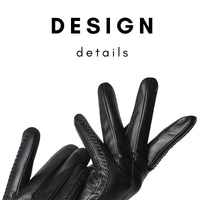 Thumbnail for Women's Sheepskin Gloves Touch Screen Driving Gloves For Women Leather Gloves High Quality