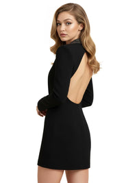 Thumbnail for Women's Rhinestone Blazer - Backless & In 3 Colors!