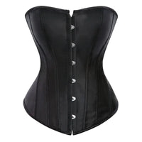 Thumbnail for Women's Satin Corset Top Plus Size Bustiers Over Bust Sexy Vintage Style Bridal Corset Women