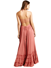 Thumbnail for Women's Bohemian Beach Dress -, Dresses , Drestiny , Ankle Length Dresses, Australia, Black, FR, L, Light Brown, M, Maxi Dresses, New Zealand, Pink, S, Sleeveless, Strapless, Teal, United Kingdom, United States, White, XL, XXL , Drestiny , www.shopdrestiny.com