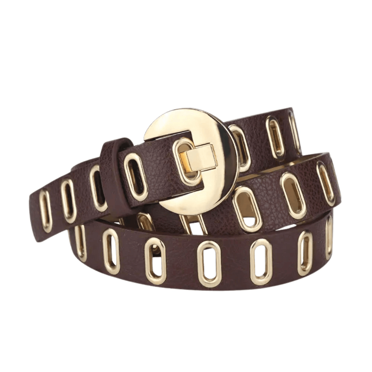 Women's Bohemian Style Belts Pin Buckle Faux Leather Belts, Drestiny, Belts, Gender_Women, 100CM, 110CM, 120CM, United States, USA, Canada, Australia, New Zealand, United Kingdom, UK, Gold, Brown, Blue, Black, White, Khaki, Bohemian belts for women, Women's boho belts, Leather bohemian belts, Festival belts women, shopdrestiny.com