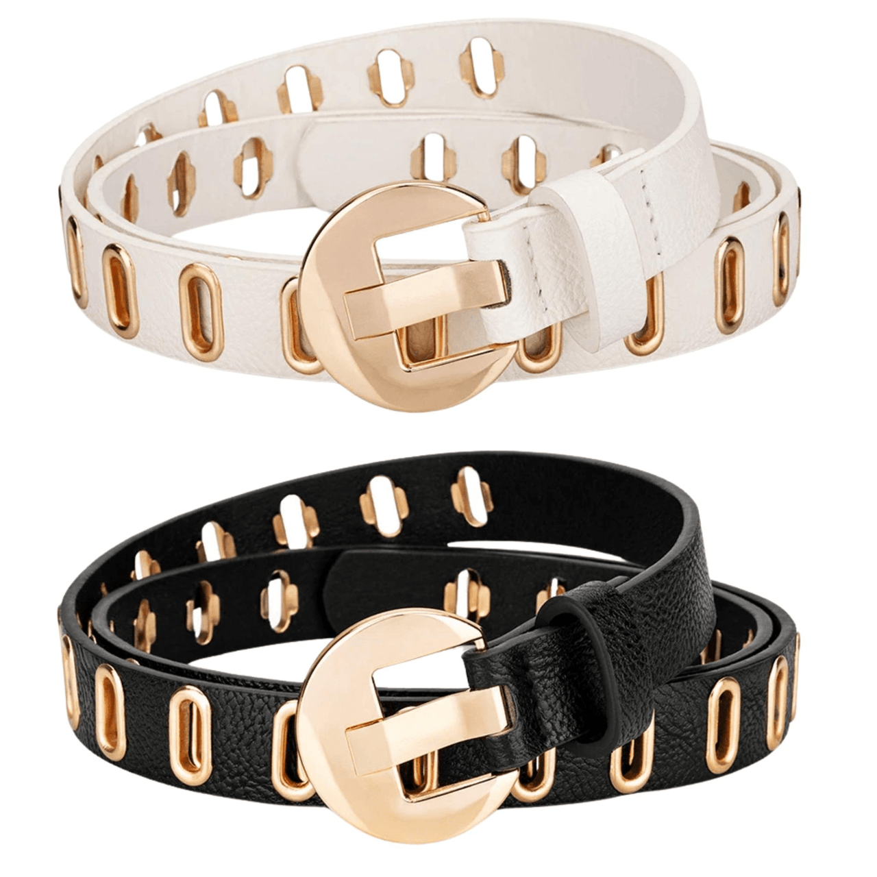 Women's Bohemian Style Belts Pin Buckle Faux Leather Belts, Drestiny, Belts, Gender_Women, 100CM, 110CM, 120CM, United States, USA, Canada, Australia, New Zealand, United Kingdom, UK, Gold, Brown, Blue, Black, White, Khaki, Bohemian belts for women, Women's boho belts, Leather bohemian belts, Festival belts women, shopdrestiny.com