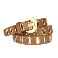 Thumbnail for Women's Bohemian Style Belts Pin Buckle Faux Leather Belts, Drestiny, Belts, Gender_Women, 100CM, 110CM, 120CM, United States, USA, Canada, Australia, New Zealand, United Kingdom, UK, Gold, Brown, Blue, Black, White, Khaki, Bohemian belts for women, Women's boho belts, Leather bohemian belts, Festival belts women, shopdrestiny.com