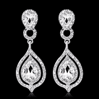 Thumbnail for Women's Bridal Earrings -, Earrings , Drestiny , Australia, Canada, Earrings, Gender_Women, Gold, New Zealand, Silver, United Kingdom, United States, White , Drestiny , www.shopdrestiny.com
