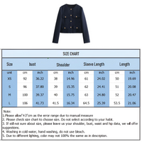 Thumbnail for Women's Button Cropped Jacket Demi-Season Short Coats Elegant Women's Coat, Drestiny, Jackets, Long Sleeves, United States, USA, Australia, New Zealand, United Kingdom, UK, XS, 2, S, 4, M, 6, L, 8, 10, Brown-Green, Beige, Black, Pink, Navy, Red, crop jacket for women, women's cropped jacket, short jackets for women, shopdrestiny.com