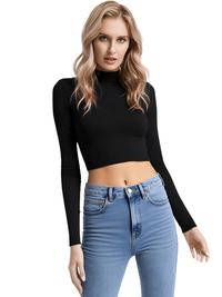 Thumbnail for Women's Cotton Cross Strap Crop Top -, Top , Drestiny , Australia, Canada, Crop Tops, Gender_Women, L, Long Sleeves, M, New Zealand, S, United Kingdom, United States, White , Drestiny , www.shopdrestiny.com
