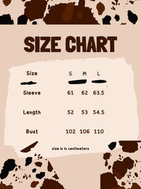 Thumbnail for Women's Cowhide Print Jacket Retro Lapel Long Sleeve Elegant Women's Jacket, Drestiny, Jackets, S, M, L, Beige, Brown, Dark Brown, United States, USA, Canada, Australia, New Zealand, United Kingdom, UK, Cow print jacket, cow print denim jacket, Western cowhide jacket, shopdrestiny.com