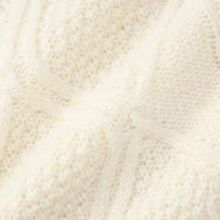 Thumbnail for Women's Cropped Argyle Sweater Long Sleeve Oversized Sweater Autumn Winter Y2K Crop Top Streetwear