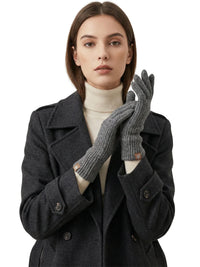 Thumbnail for Elegant Warm Women's Touchscreen Gloves - In 10 Chic Colors!