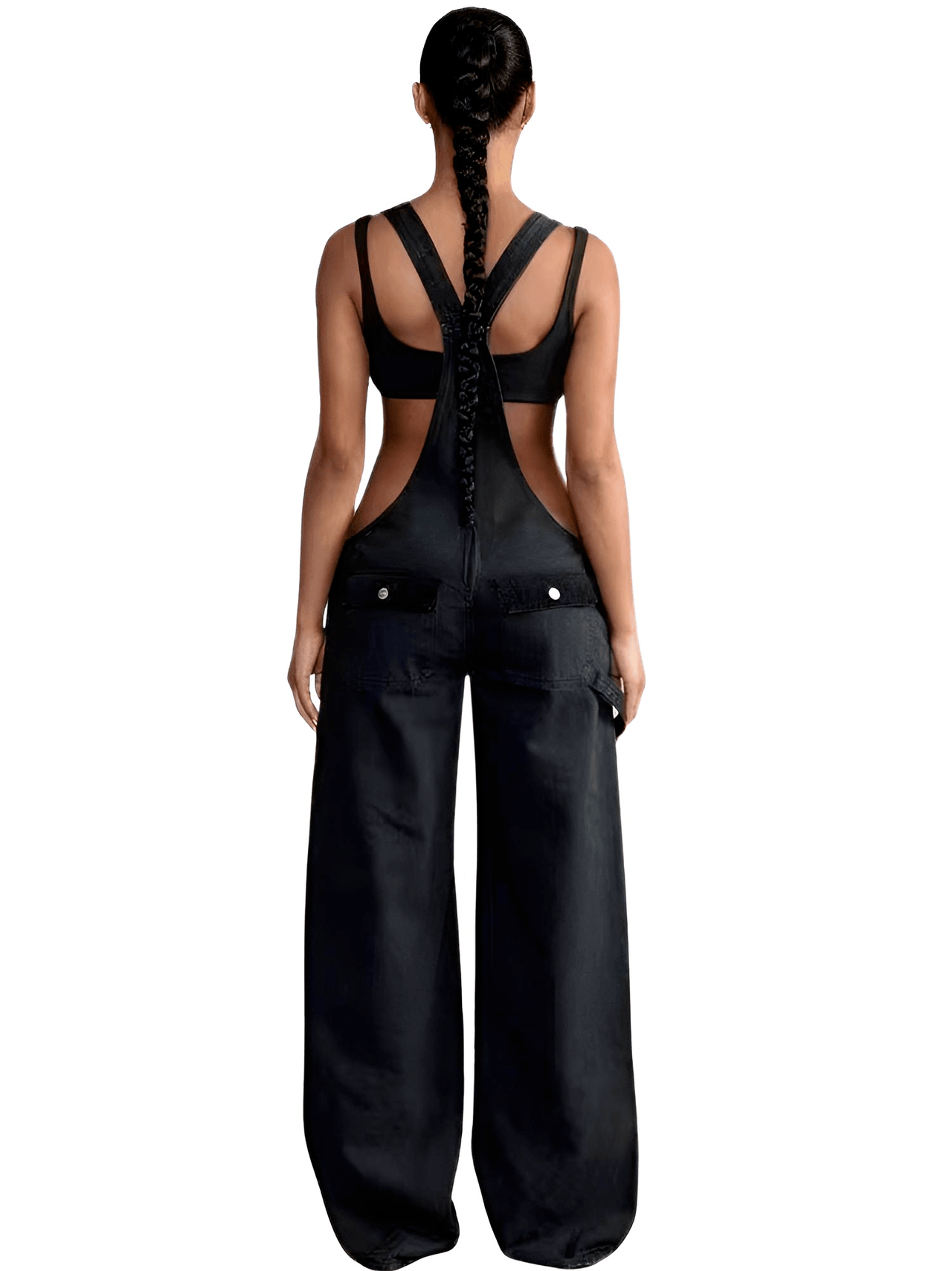 Women's Denim Overalls Exposed Zipper Detail Slant Pockets Utility Jumpsuit Streetwear Chic Stretch Fit Adjustable Straps, Drestiny, Overalls, Jumpsuits, Jeans, Casual Pants, S, M, L, Blue, Black, 4, 6, 8, 10, United States, USA, Australia, New Zealand, United Kingdom, UK, Denim overalls women, women's denim overalls, Jean overalls women, blue denim jumpsuit, denim jumpsuit, black denim overalls, shopdrestiny.com