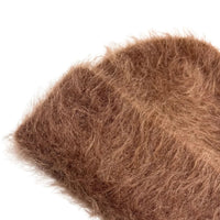 Thumbnail for Women's Fluffy Alpaca Beanies Warm Knitted Hat Winter Bonnet