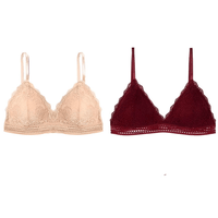 Thumbnail for Women's French Bralette <3 -, Bralette , Drestiny , Australia, Black, Bras, Canada, Dark Blue, Dark Red, Gender_Women, Gold, Navy, New Zealand, Pink, United Kingdom, United States, White, Yellow , Drestiny , www.shopdrestiny.com