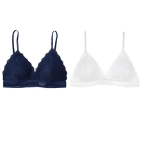 Thumbnail for Women's French Bralette <3 -, Bralette , Drestiny , Australia, Black, Bras, Canada, Dark Blue, Dark Red, Gender_Women, Gold, Navy, New Zealand, Pink, United Kingdom, United States, White, Yellow , Drestiny , www.shopdrestiny.com
