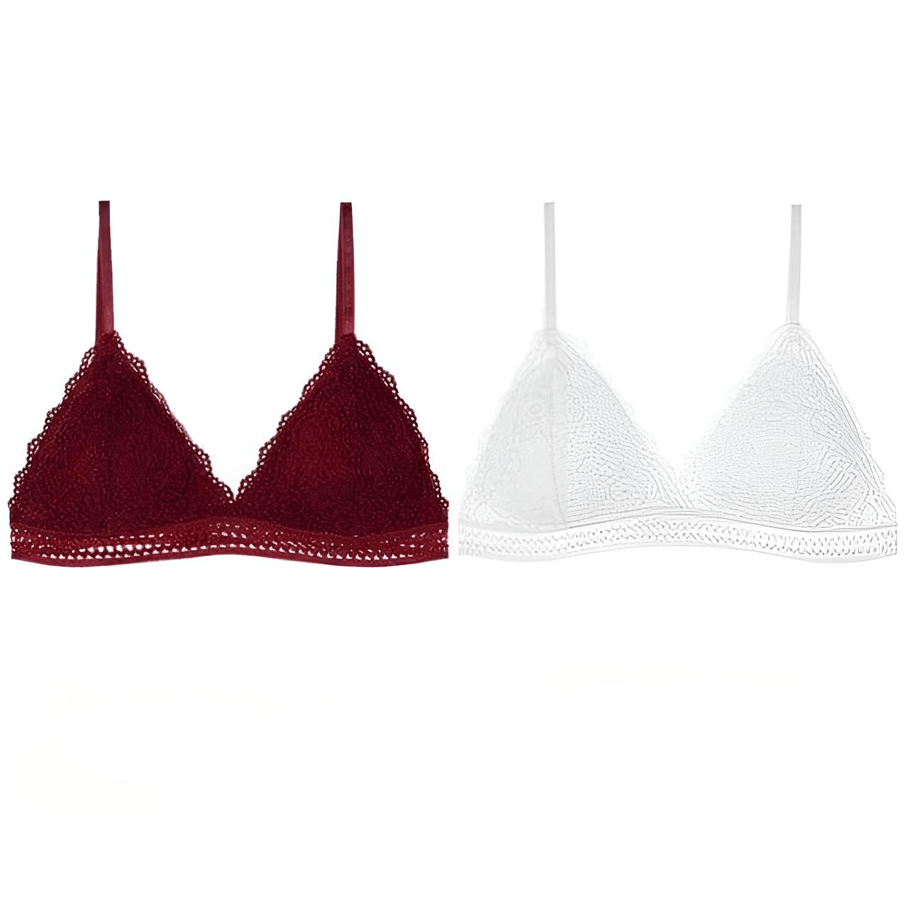 Women's French Bralette <3 -, Bralette , Drestiny , Australia, Black, Bras, Canada, Dark Blue, Dark Red, Gender_Women, Gold, Navy, New Zealand, Pink, United Kingdom, United States, White, Yellow , Drestiny , www.shopdrestiny.com