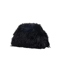 Thumbnail for Women's Fuzzy Clutch Bag Y2K Party Bag Large Capacity Women's Purse