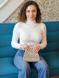 Thumbnail for Women's Glass Diamond Handbag Evening Bags Clutch Purse Lady Clutches Evening Bag