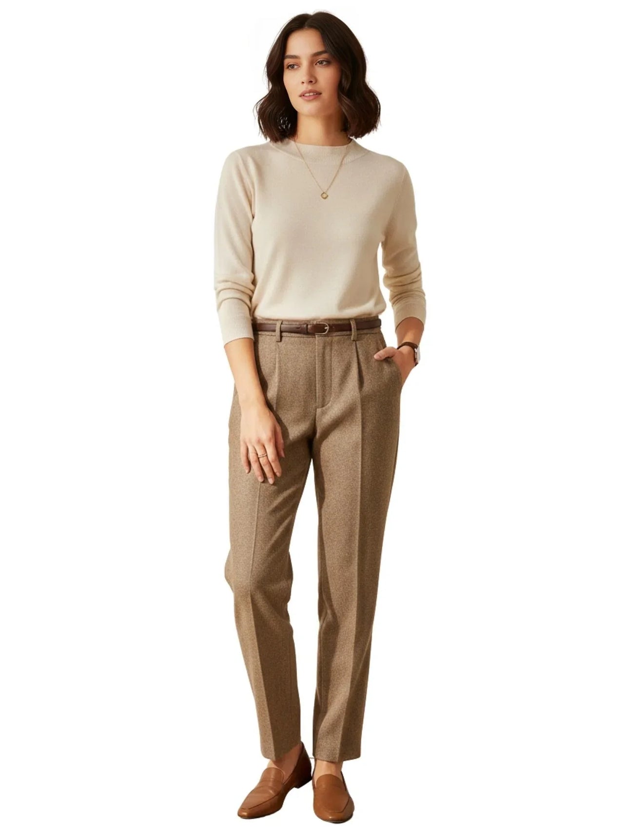 Women's Herringbone Pants