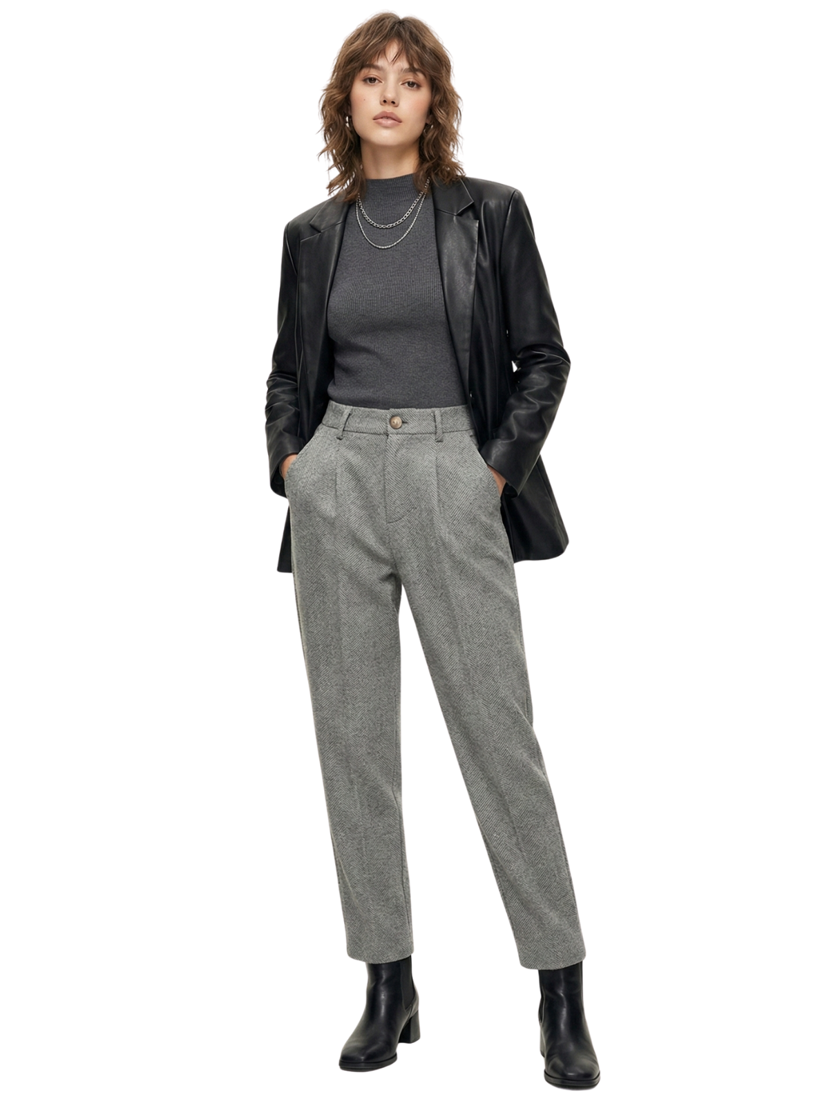 Women's Herringbone Pants
