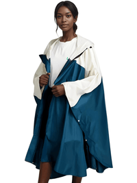 Thumbnail for Women's Hooded Raincoat Waterproof Poncho -, Coats & Jackets , Drestiny , Australia, Beige, Black, Blue, Dark Blue, FR, Green, Light Brown, Navy, New Zealand, Off White, Pale Green, Pink, Ponchos, Raincoats, Deep Pink, Tan, United Kingdom, United States, White, Yellow , Drestiny , www.shopdrestiny.com
