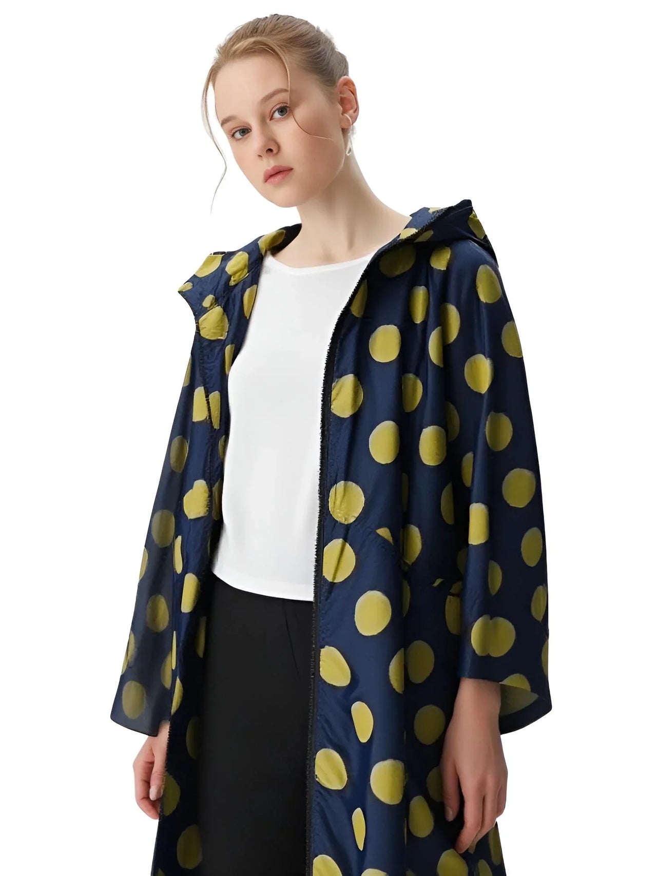 Women's Hooded Raincoat Waterproof Poncho -, Coats & Jackets , Drestiny , Australia, Beige, Black, Blue, Dark Blue, FR, Green, Light Brown, Navy, New Zealand, Off White, Pale Green, Pink, Ponchos, Raincoats, Deep Pink, Tan, United Kingdom, United States, White, Yellow , Drestiny , www.shopdrestiny.com