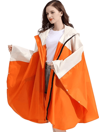 Thumbnail for Women's Hooded Raincoat Waterproof Poncho -, Coats & Jackets , Drestiny , Australia, Beige, Black, Blue, Dark Blue, FR, Green, Light Brown, Navy, New Zealand, Off White, Pale Green, Pink, Ponchos, Raincoats, Deep Pink, Tan, United Kingdom, United States, White, Yellow , Drestiny , www.shopdrestiny.com