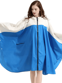 Thumbnail for Women's Hooded Raincoat Waterproof Poncho -, Coats & Jackets , Drestiny , Australia, Beige, Black, Blue, Dark Blue, FR, Green, Light Brown, Navy, New Zealand, Off White, Pale Green, Pink, Ponchos, Raincoats, Deep Pink, Tan, United Kingdom, United States, White, Yellow , Drestiny , www.shopdrestiny.com
