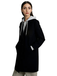 Thumbnail for Women's Hoodie Blazer Coat