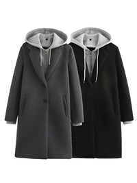 Thumbnail for Women's Hoodie Blazer Coat