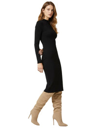 Thumbnail for Women's Suede Stiletto Boots Over The Knee Pointed Toe Sexy High Heels Long Boots Solid Color Women's Winter Designer Shoes