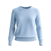 Thumbnail for Light blue sweater on a white background