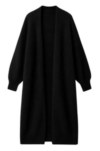 Thumbnail for Women's Long Fluffy Cardigan Sweater Coat