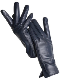 Thumbnail for Women's Sheepskin Gloves Touch Screen Driving Gloves For Women Leather Gloves High Quality