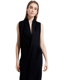 Thumbnail for Women's Oversize Asymmetrical Maxi Dress V Neck Sleeveless Baggy Dress With Pockets -, Dress , Drestiny , 4XL, 5XL, Ankle Length Dresses, Australia, Black, Blue, Canada, Grey, L, M, Maxi Dresses, New Zealand, S, Sleeveless, United Kingdom, United States, XL, XXL, XXXL , Drestiny , www.shopdrestiny.com