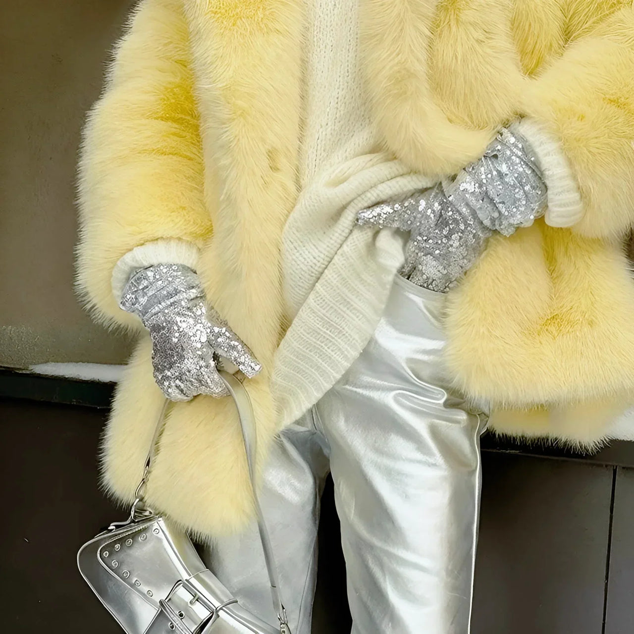 Women's Oversized Teddy Coat High Quality Luxury Faux Fur Coat Thick Warm Overcoat Outerwear Long Faux Fox Fur Jacket