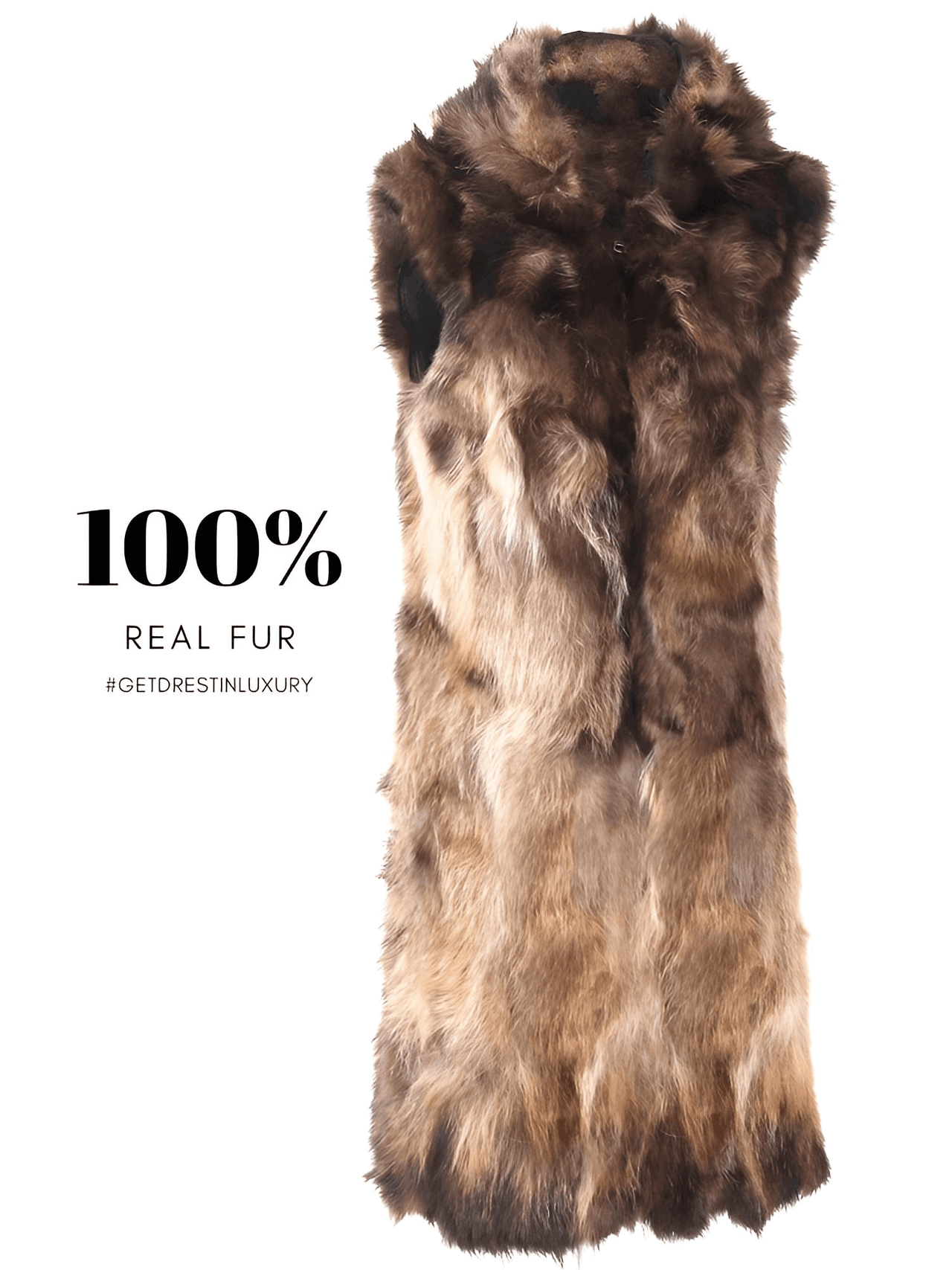 Women's Long Real Fur Coat Parka Waterproof -, Coats & Jackets , Drestiny , 4XL, 5XL, 6XL, 7XL, Australia, Black, Brown, Canada, Coats, Dark Brown, Dark Red, Grey, L, Light Grey, M, New Zealand, Olive Green, Red, S, Tan, United Kingdom, United States, XL, XXL, XXXL , Drestiny , www.shopdrestiny.com