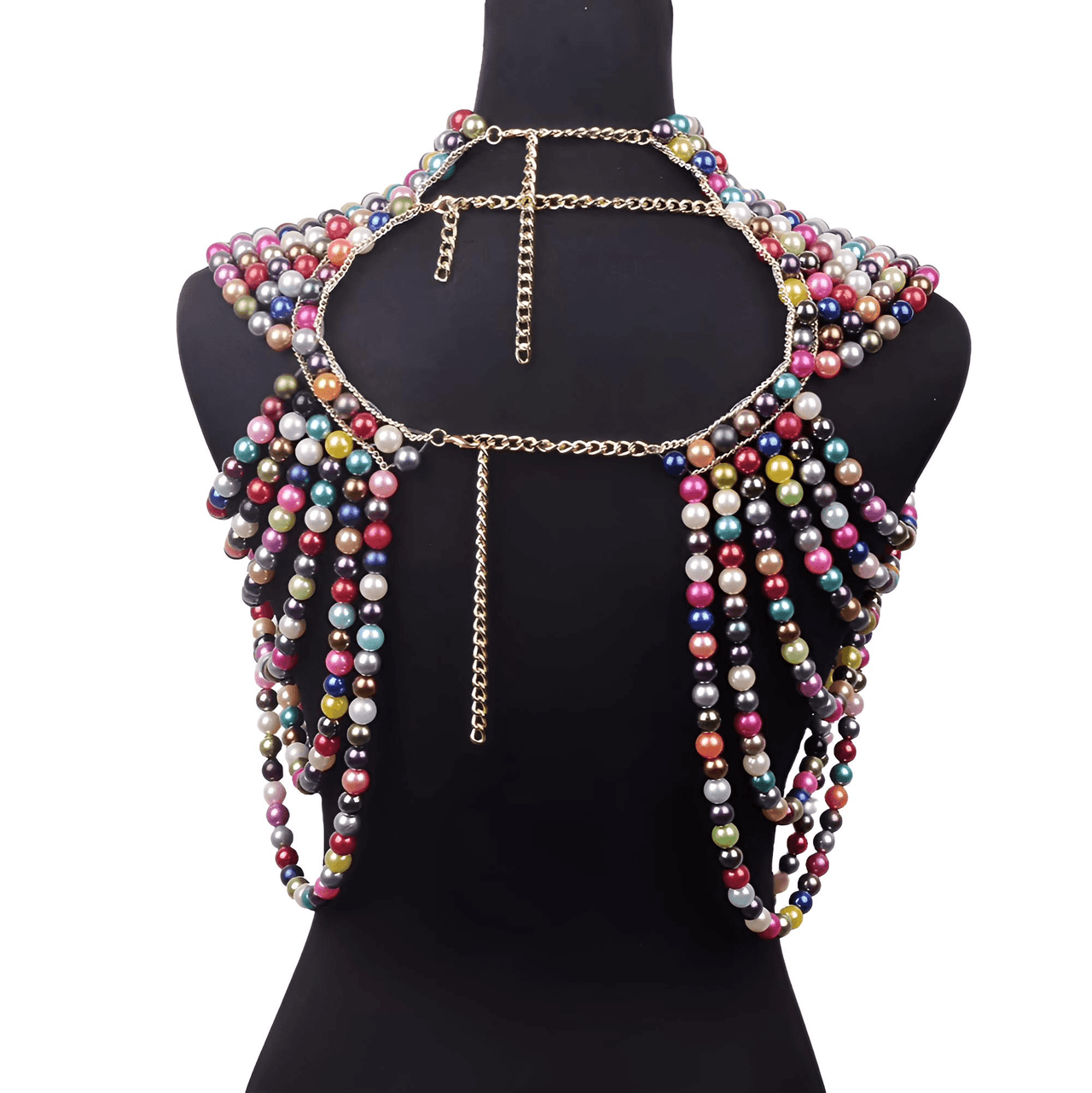 Women's Pearl Shawl -, Shawl , Drestiny , Australia, Black, Blue, Canada, FR, Gold, New Zealand, Pink, Motely, Shawls, Silver, United Kingdom, United States, White , Drestiny , www.shopdrestiny.com