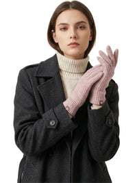 Thumbnail for Elegant Warm Women's Touchscreen Gloves - In 10 Chic Colors!
