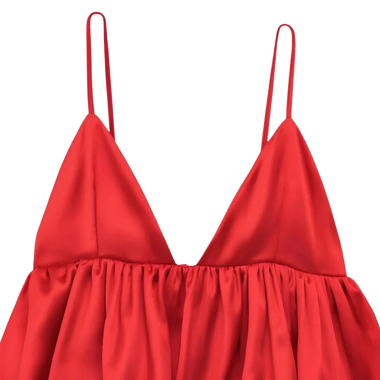 Women's Red Puff Crop Top Summer Slip Tanks & Camisoles Sexy Cropped Off Shoulder Sleeveless Top Backless Tank Tops, Crop Tops, Tank Tops, Camisoles, Sleeveless, Casual Shirts, Red, XS, S, M, L, United States, USA, Canada, Australia, New Zealand, United Kingdom, UK, red crop top, date night top red, red crop top UK, going out tops red, bardot crop top red, shopdrestiny.com