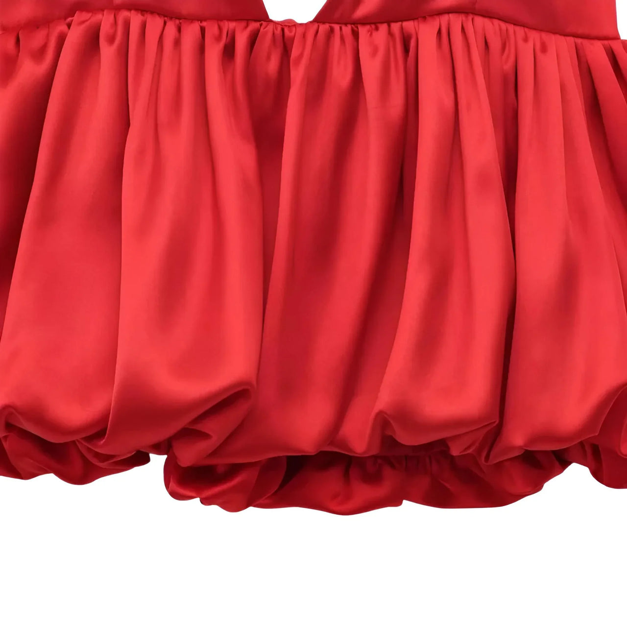Women's Red Puff Crop Top Summer Slip Tanks & Camisoles Sexy Cropped Off Shoulder Sleeveless Top Backless Tank Tops, Crop Tops, Tank Tops, Camisoles, Sleeveless, Casual Shirts, Red, XS, S, M, L, United States, USA, Canada, Australia, New Zealand, United Kingdom, UK, red crop top, date night top red, red crop top UK, going out tops red, bardot crop top red, shopdrestiny.com