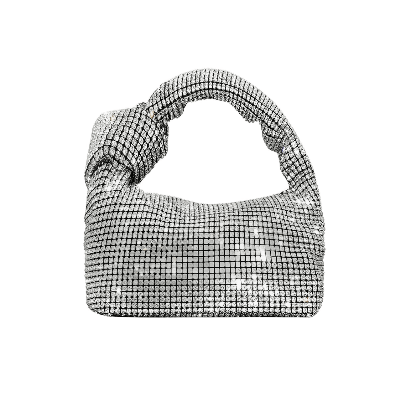 Women's Rhinestone Evening Bag Crystal Top Knot Handle Bag for Women Purses and Handbags Luxury Designer Handbag Tote, Handbags, Purses, Drestiny, United States, USA, Australia, United Kingdom, UK,  Silver, Blue, Champagne, Green, Black, Gold, Rhinestone clutch bag, Sparkly rhinestone handbag, Crystal embellished handbag, rhinestone evening bag, rhinestone shoulder bag, shopdrestiny.com