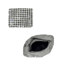 Thumbnail for Women's Rhinestone Evening Bag Crystal Top Knot Handle Bag for Women Purses and Handbags Luxury Designer Handbag Tote, Handbags, Purses, Drestiny, United States, USA, Australia, United Kingdom, UK,  Silver, Blue, Champagne, Green, Black, Gold, Rhinestone clutch bag, Sparkly rhinestone handbag, Crystal embellished handbag, rhinestone evening bag, rhinestone shoulder bag, shopdrestiny.com