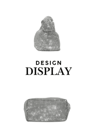 Thumbnail for Women's Rhinestone Evening Bag Crystal Top Knot Handle Bag for Women Purses and Handbags Luxury Designer Handbag Tote, Handbags, Purses, Drestiny, United States, USA, Australia, United Kingdom, UK,  Silver, Blue, Champagne, Green, Black, Gold, Rhinestone clutch bag, Sparkly rhinestone handbag, Crystal embellished handbag, rhinestone evening bag, rhinestone shoulder bag, shopdrestiny.com