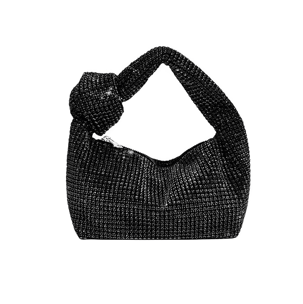 Women's Rhinestone Evening Bag Crystal Top Knot Handle Bag for Women Purses and Handbags Luxury Designer Handbag Tote, Handbags, Purses, Drestiny, United States, USA, Australia, United Kingdom, UK,  Silver, Blue, Champagne, Green, Black, Gold, Rhinestone clutch bag, Sparkly rhinestone handbag, Crystal embellished handbag, rhinestone evening bag, rhinestone shoulder bag, shopdrestiny.com