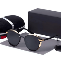 Thumbnail for Women's Round Fashion Polarized Sunglasses -, Sunglasses , Drestiny , Australia, Black, Blue, Brown, Canada, Gender_Women, Gold, Grey, New Zealand, Pink, Purple, Silver, Sunglasses, United Kingdom, United States , Drestiny , www.shopdrestiny.com