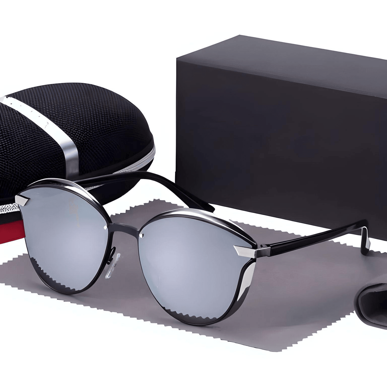 Women's Round Fashion Polarized Sunglasses -, Sunglasses , Drestiny , Australia, Black, Blue, Brown, Canada, Gender_Women, Gold, Grey, New Zealand, Pink, Purple, Silver, Sunglasses, United Kingdom, United States , Drestiny , www.shopdrestiny.com