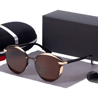 Thumbnail for Women's Round Fashion Polarized Sunglasses -, Sunglasses , Drestiny , Australia, Black, Blue, Brown, Canada, Gender_Women, Gold, Grey, New Zealand, Pink, Purple, Silver, Sunglasses, United Kingdom, United States , Drestiny , www.shopdrestiny.com