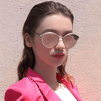 Thumbnail for Women's Round Fashion Sunglasses